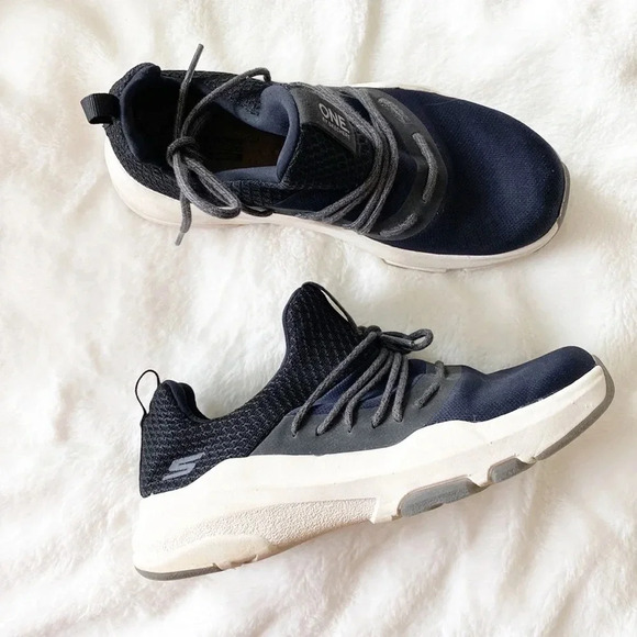 Skechers black black knit ultra go sneakers - Picture 1 of 10